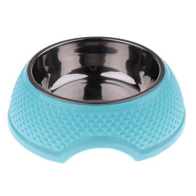 #ad Stainless Steel Pet Bowl dog Puppy Non Slip Feeding Dish Pet $11.87