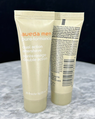 #ad Aveda Men Pure Formance Dual Action Aftershave 0.85oz BOXLESS lot of 2 $11.99