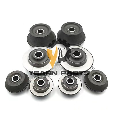 #ad 8Pcs Rubber Mounting KSH0891 KTH0567 for Case CX330 $199.00