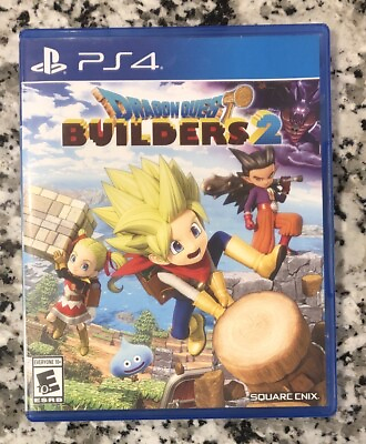 #ad Dragon Quest Builders 2 PS4 Near Mint Disc Tested Fast Shipping $13.49