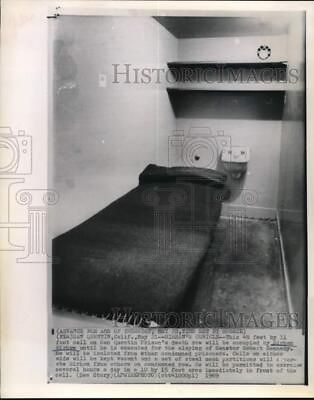#ad 1969 Press Photo Sirhan Sirhan#x27;s San Quentin prison cell. hcw33897 $19.99