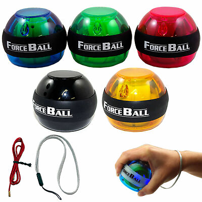 #ad New Force Ball Power Gyro Wrist Multicolor Ball Arm Exercise Ball 5 colors $11.19