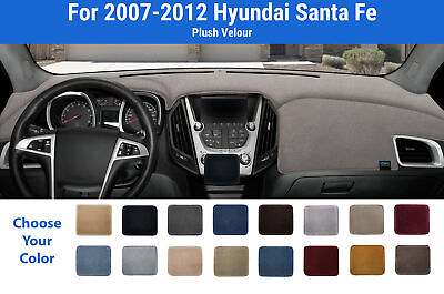 #ad Dashboard Dash Mat Cover for 2007 2012 Hyundai Santa Fe Plush Velour $67.95