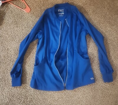 #ad nurse scrub jacket Xs Edge Blue $10.00