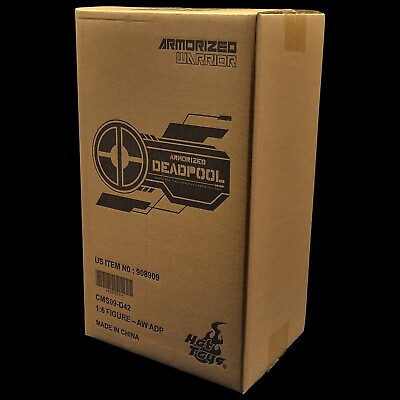 #ad Hot Toys 1 6 CMS09 D42 Armorized Warrior Deadpool Diecast Action Figure $405.99