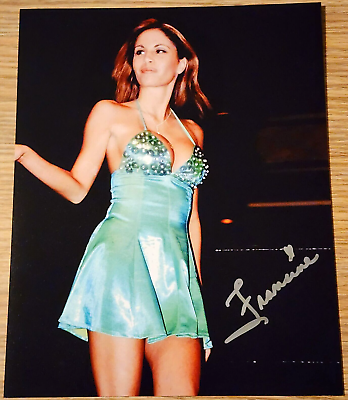 #ad Francine SIGNED 8x10 Photo Diva Wrestling Autograph ECW WWE WCW $16.99