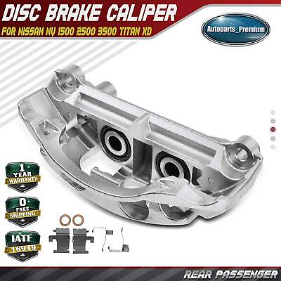 #ad 1Pc Rear Right Brake Caliper with Bracket for Nissan NV 1500 2500 3500 Titan XD $66.99