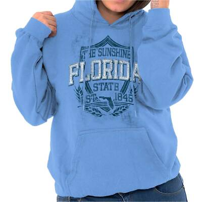 #ad Florida State Motto Souvenir Tourist Gift Adult Long Sleeve Hoodie Sweatshirt $29.99