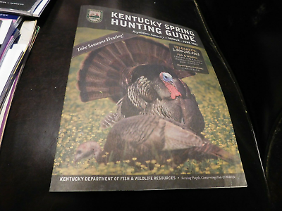 #ad Kentucky Spring Hunting Guide Magazine 2022 $5.49