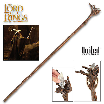 #ad 66quot; Mines of Moria Staff Of Gandalf Lifesize United Cutlery Officially Licensed $228.99