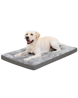 #ad Dog Bed for Crate Washable Dog Beds Large Sized Dog Plush Dog Kennel Pad Pet ... $31.16