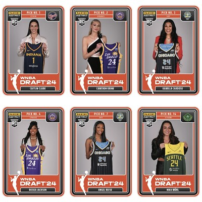 #ad 2024 Panini Instant WNBA DRAFT NIGHT ROOKIE CARD SP Pick A Card RC 🔥 $19.99