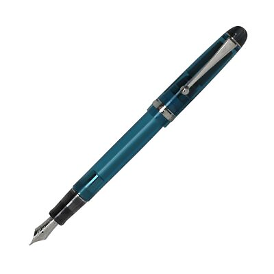 #ad Fountain Pen Pilot Custom 74 Skeleton Turquoise Green F FKKN 12SR TTGF Fine Used $89.99