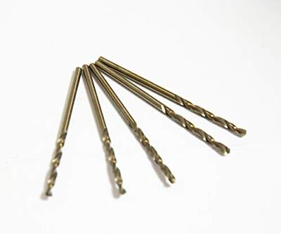 #ad Metric M42 8% Cobalt Drill Bits for Stainless Steel and Hard Metal 3.0mm x 5pcs $19.93