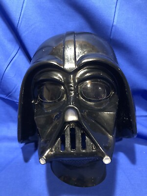 Vintage Darth Vader Mask Lucasfilm 1997 Costume Star Wars $12.95