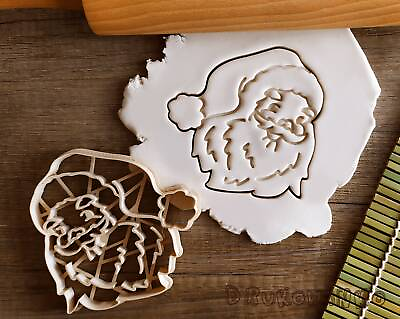 #ad Santa Santas Head Christmas Cookie Cutter Pastry Fondant Dough $10.49
