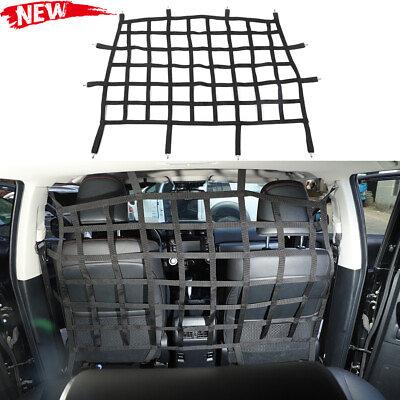 Cargo Net Rear Seat Divider Net Dog Car Barrier for 4Runner 2010 20 Black $48.99