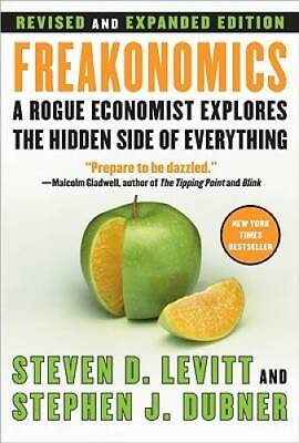 #ad Freakonomics Revised and Expanded : A Rogue Economist Explores the Hidde GOOD $3.73