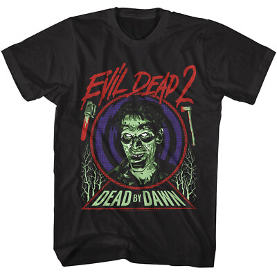 #ad Evil Dead 2 Bad Ash Demonic Doppelganger Men#x27;s T Shirt Axe Zombie Spooky $24.50