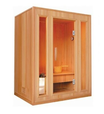 #ad SunRay Southport 3 Person Indoor Traditional Sauna with Harvia Heater $2990.00