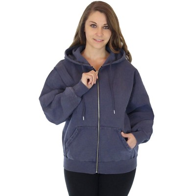 #ad Womens 100% Cotton Full Zip Hoodie THICK Soft and Durable Made in Canada $84.00