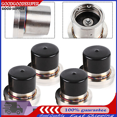 #ad 4PCS 2.72 inch Boat Trailer Bearing Buddy Stainless Steel W Protective Bra $44.88