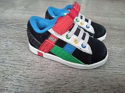 #ad Lego Toddler Size 6 Baby Sneakers Shoes Bleeker 351395 Double Strap Cute Slip On $16.99