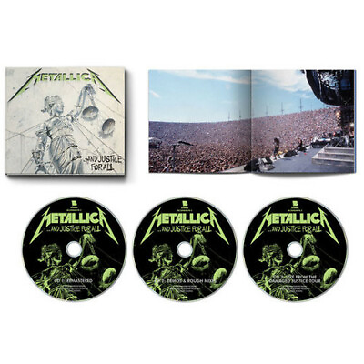 Metallica And Justice For All New CD Rmst $16.98