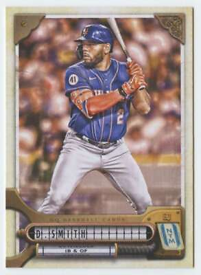 #ad 2022 TOPPS GYPSY QUEEN #255 DOMINIC SMITH NEW YORK METS BASEBALL $0.99