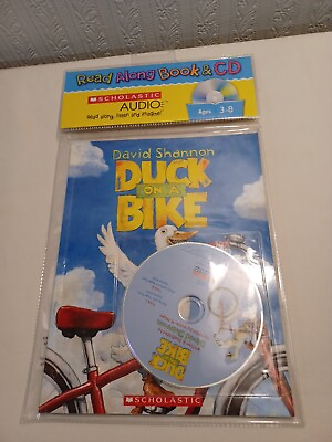 #ad Duck On A Bike Read Along Book Cd $4.00