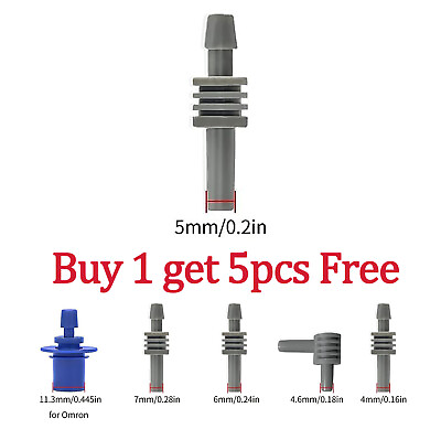#ad Buy 1 Get 5Pcs Free 6PCS Cuff Connectors 4mm 5mm 6mm 7mm 11.3mm $9.99