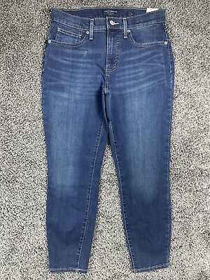 #ad NWT Lucky Brand Mid Rise Medium Wash Skinny Ava Jean Size 10 30 Whiskers $27.99