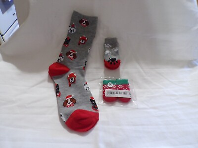 #ad Pet And Owner Matching Socks Small Breed Dog Pet Socks Adult 4 10amp; Extra Socks $3.99