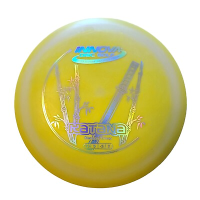 #ad Innova DX Katana 158g Swirly Yellow NEW $16.99