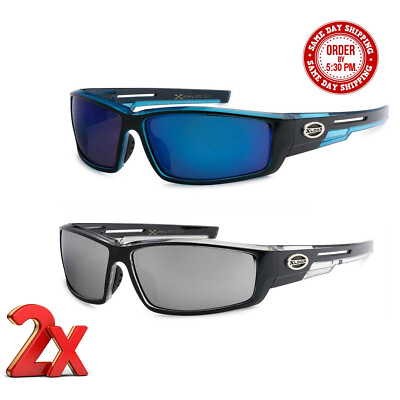 #ad As Seen On TV HD Vision Xloop UV400 Filter Sunglasses 2 Pairs Eliminate UV Rays $14.98