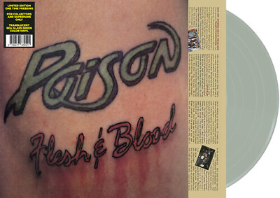#ad Poison Flesh amp; Blood New Vinyl LP Colored Vinyl $31.41