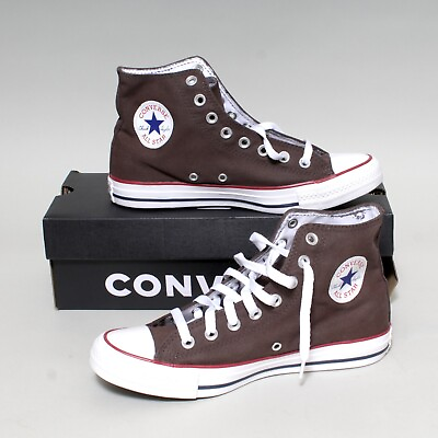 #ad Womens Converse Chuck Taylor All Star Size 9 High Top Brown Canvas Sneakers $49.95