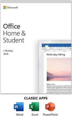 #ad Microsoft Office Home and Student 2019 For 1 User NEW™ $99.44