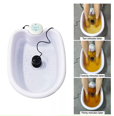 #ad Ionic Detox Foot Spa Basin Durable And Portable Detox Footbath Spa Bath Machine $59.99