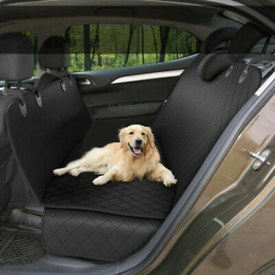 Waterproof Car Dog Pet Back Rear Seat Mat Cover SUV Truck Blanket Hammock Black $28.34