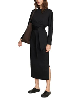 #ad Modern Citizen Audrey Tie Front Terry Dress Women#x27;s S $64.99
