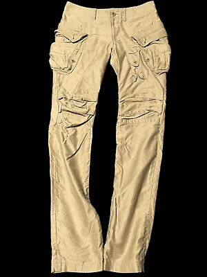 #ad Julius 7 cotton lyocell cargo pants 2010 Spring summer Collection Size 1 $375.00