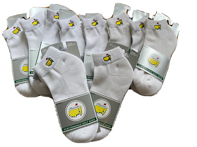 #ad 2024 Masters WOMENS and Mens Performance golf socks Augusta National NWT $32.00