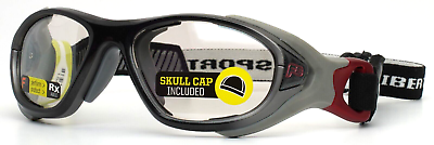 #ad REC SPECS Liberty Sport Halo F8 Charcoal Mens Wrap Full Rim Eyeglasses 53 17 $49.99