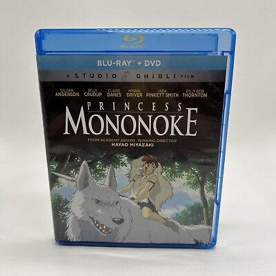 #ad Princess Mononoke Blu ray **No DVD** Anime Hayao Miyazaki Studio Ghibli $7.00