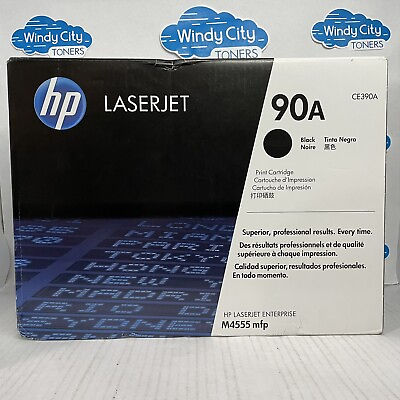 #ad HP CE390A 90A Black Toner Cartridge LaserJet Enterprise 600602M4555 Sealed NEW $149.00