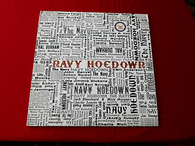 #ad NAVY HOEDOWN 2 LP SET VG DAVE DUDLEY WITH HOST HAL DURHAM COUNTRY $21.99