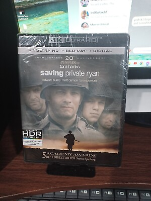 #ad Saving Private Ryan Ultra HD 1998 $19.97