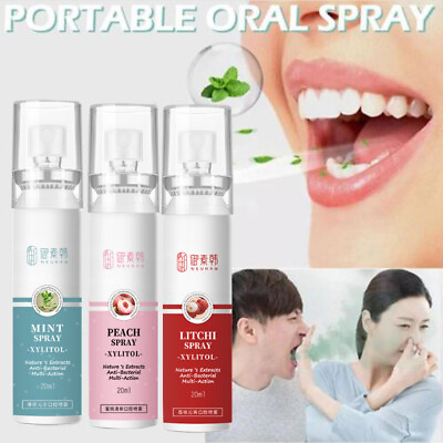 #ad Breath Freshener Spray Bad Odor Halitosis Remove Treatment Clean Mouth $2.95