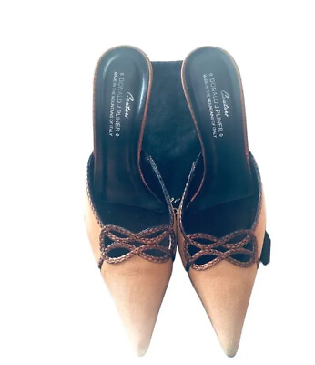 #ad Donald J Pliner Sandals Heels Pumps Womens Open Back FAST SHIPPING $28.04